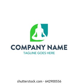Unique, conceptual spa logo template