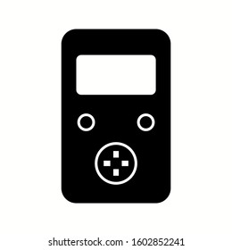 Unique Console Vector Glyph Icon