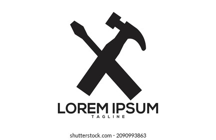 Unique Construction logo Modern and minimalist vector and abstract logo