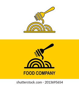 unique and cool restaurant logo template