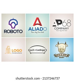 Unique Corporate Logos Design Template -6
