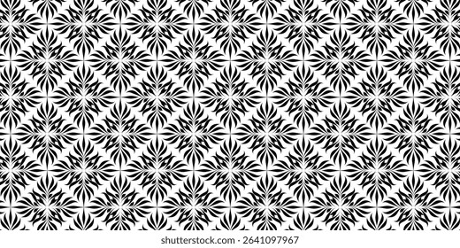 Unique creative Black tile pattern