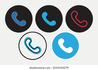 Unique and creative call icon to make your project stand out in style and functionality