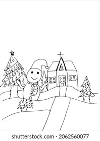 Páginas De Arte De Colores De Navidad Únicas Y Creativas