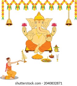 77 Hindu temple bell Stock Illustrations, Images & Vectors | Shutterstock