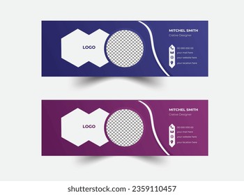 einzigartiges E-Mail-Signaturdesign