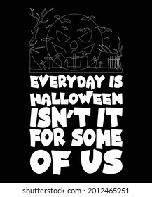 Einzigartiges und kreatives Halloween-T-Shirt-Design
