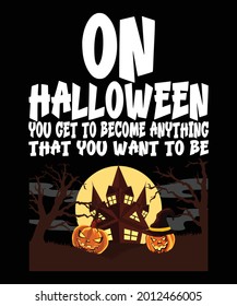 Unique And Creative Halloween T-shirt Design