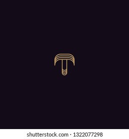 unique and creative letter T