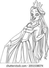 Unique And Creative Princess Coloring Pages