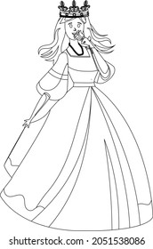 Páginas Únicas Y Creativas De Coloración De Princesas