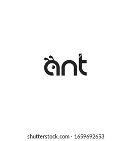 unique, creative, simple ant logo concept