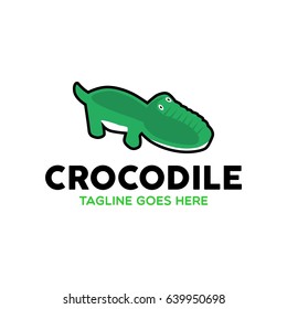 Unique Crocodile Logo Mascot Character