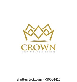 unique crown logo design