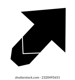 Unique cursor or arrows. Cartoon hand style cursor. Pattern arrows in various styles