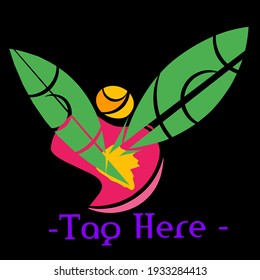 
Un diseño único y bonito con un concepto de hoja y pera, así como colores sincrónicos. muy adecuado para logotipos, símbolos y etiquetas de nombre.