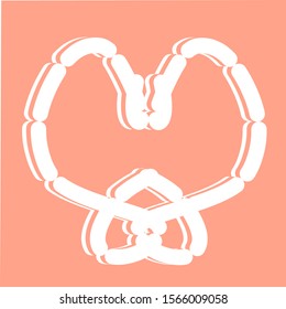 Unique and Cute Love Logo 