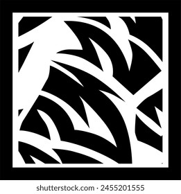 unique decoration from tribal cut