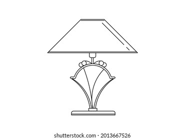 Diseño vectorial de boceto decorativo único para dormitorio