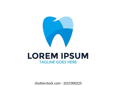 unique dental logo design. dentist. vector. editable