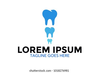 unique dental logo. icon. vector illustration. editable