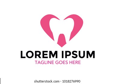 unique dental logo. icon. vector illustration. editable
