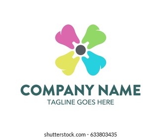 Unique Dental Logo Template