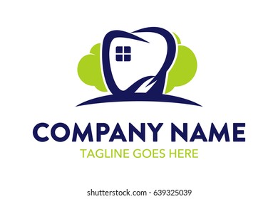 Unique Dental Logo Template