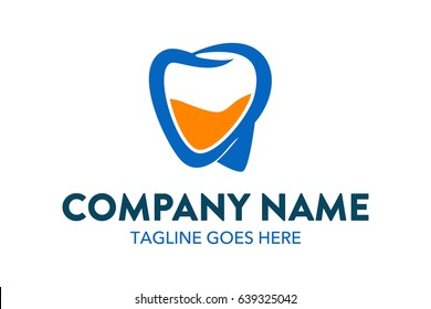 Unique Dental Logo Template