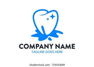 Unique Dental Logo Template