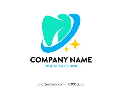 Unique Dental Logo Template