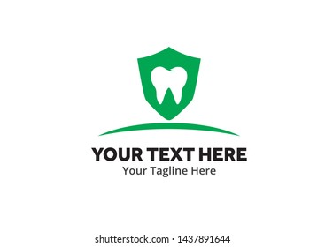 unique dental simple logo creative design in flat style with color . dental logo creative design for dentist identity and community