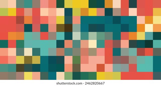 Unique Design Abstract Digital Pixel Noise Glitch Error Screen. Video Damage Overlay Background. Vector Illustration.