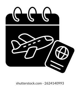 A unique design of flight schedule