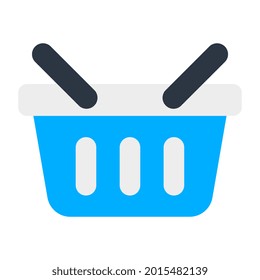 A unique design icon of basket