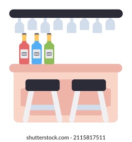 Un ícono de diseño único en la barra de cerveza

