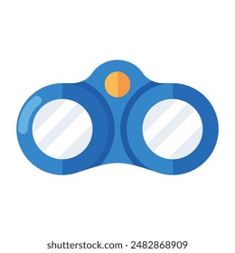 A unique design icon of binoculars