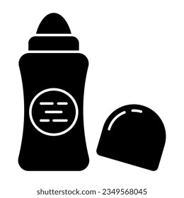 Un icono de diseño único para el pulverizador de cuerpo 