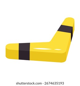 A unique design icon of boomerang