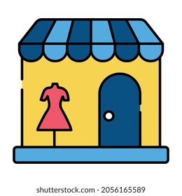 A unique design icon of boutique