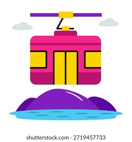 Un icono de diseño único del teleférico