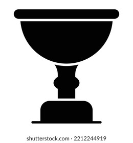 A unique design icon of chalice trophy 