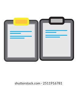 A unique design icon of checklist
