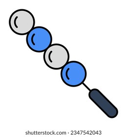A unique design icon of dango 