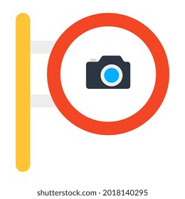 A unique design icon of digital camcorder