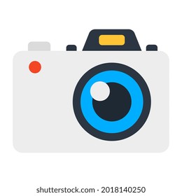 A unique design icon of digital camera