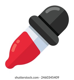 Ein einzigartiges Design-Symbol von Dropper