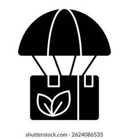 Einzigartiges Design-Symbol der Eco-Box
