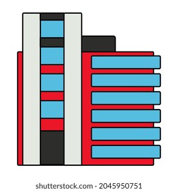 Un icono de diseño único del edificio 