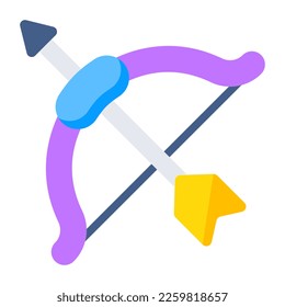 A unique design icon of hitting game